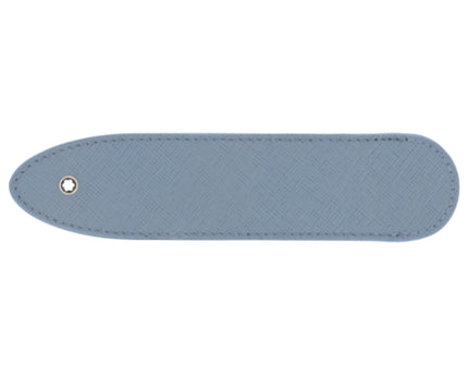 Montblanc Leather Goods Sartorial 1er Pen Sleeve Denim Blue