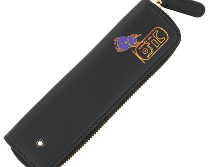 Montblanc Leather Goods Meisterstück Selection Scarab 1er Lederetui Schwarz