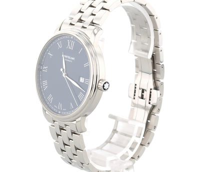 Montblanc Tradition Automatik Blau 40mm