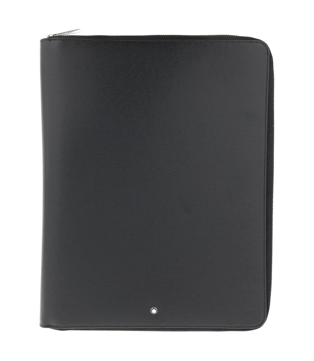 Montblanc Leather Goods Meisterstück 4810 Schreibmappe A4 Leder Schwarz