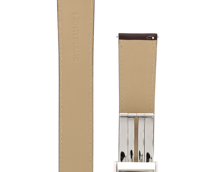 Montblanc Summit 2 Lederarmband 22 mm Braun