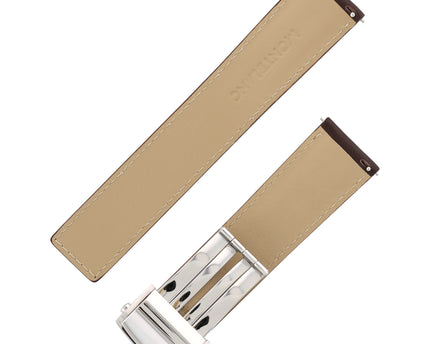 Montblanc Summit 2 Lederarmband 22 mm Braun