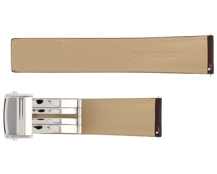 Montblanc Summit 2 Lederarmband 22 mm Braun