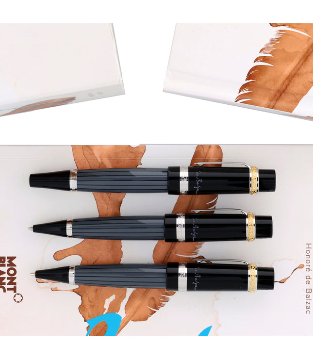Montblanc Writers Edition 2013 Honoré de Balzac 3er Set