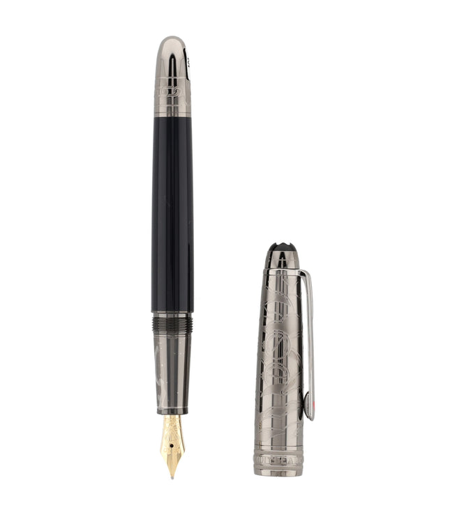Montblanc Meisterstück Solitaire Doué Around the World in 80 Days Year 3 Füller No.145 Classique
