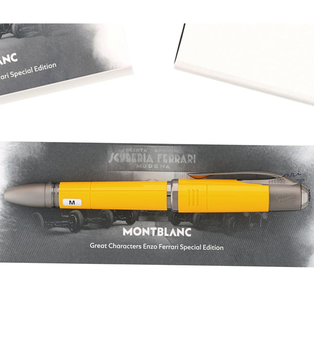 Montblanc Great Characters 2025 Enzo Ferrari Giallo Modena Füller