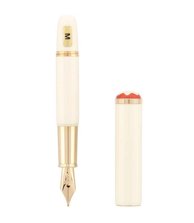 Montblanc Heritage Collection Rouge & Noir Baby Ivory Coloured Lacquer Füller