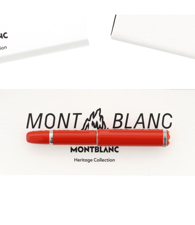 Montblanc Heritage Collection Rouge & Noir Baby Coral Coloured Rollerball