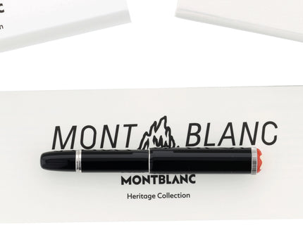 Montblanc Heritage Collection Rouge & Noir Baby Black Rollerball