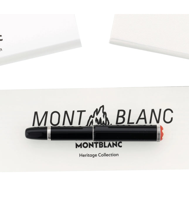 Montblanc Heritage Collection Rouge & Noir Baby Black Rollerball