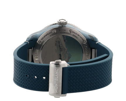 Montblanc 1858 Geosphere 0 Oxygen Limited Edition Blau
