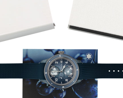 Montblanc 1858 Geosphere 0 Oxygen Limited Edition Blau