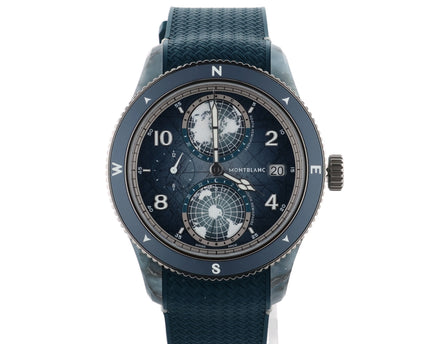Montblanc 1858 Geosphere 0 Oxygen Limited Edition Blau