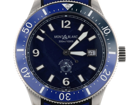 Montblanc 1858 Iced Sea Blau