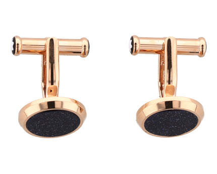 Montblanc Men's Accessoires Manschettenknöpfe Glittery Glass Inlay