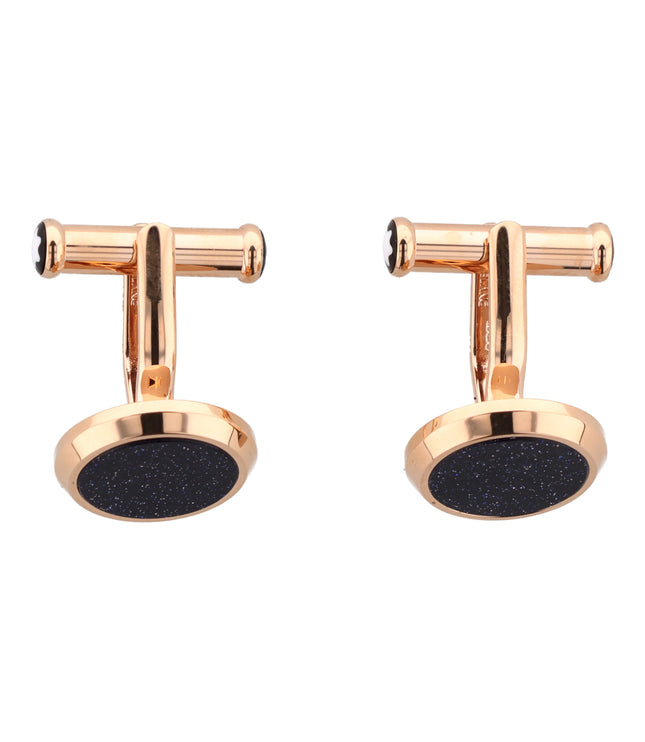 Montblanc Men's Accessoires Manschettenknöpfe Glittery Glass Inlay