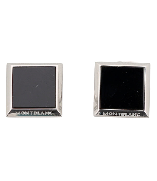Montblanc Men's Accessoires Manschettenknöpfe Square Onyx