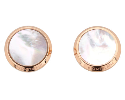 Montblanc Men's Accessoires Manschettenknöpfe Perlmuttintarsie
