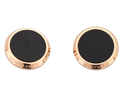 Montblanc Men's Accessoires Manschettenknöpfe Onyxintarsie