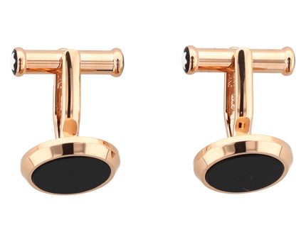 Montblanc Men's Accessoires Manschettenknöpfe Onyxintarsie