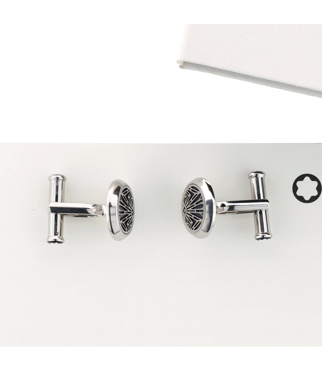 Montblanc Meisterstück Manschettenknöpfe Origin Blue