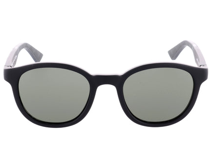 Montblanc Sonnenbrille Rund Spritzgussrahmen Schwarz Grau