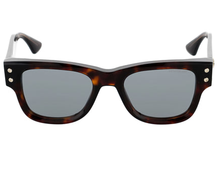 Montblanc Sonnenbrille Quadratisch Acetatrahmen Havana Grau