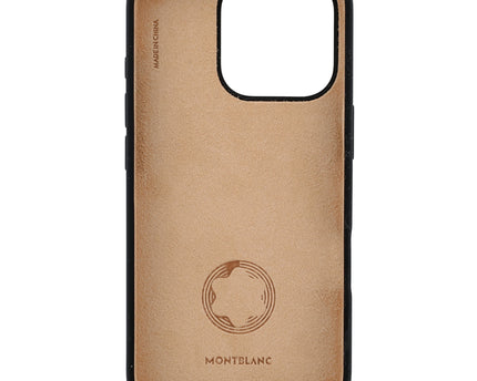 Montblanc Hardshell Case für iPhone 16 Pro mit MagSafe Silikon