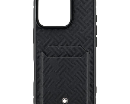 Montblanc Leather Goods Extreme 3.0 Hardshell iPhone 16 Pro Schwarz
