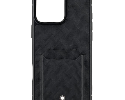 Montblanc Leather Goods Extreme 3.0 Hardshell iPhone 16 Pro Max Schwarz