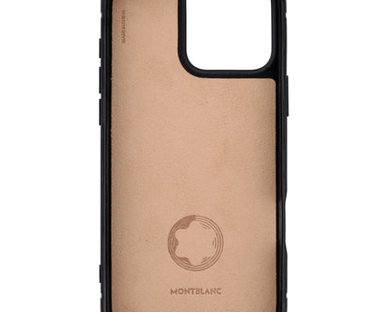 Montblanc Leather Goods Extreme 3.0 Hardshell iPhone 16 Pro Max Schwarz