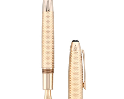 Montblanc Meisterstück Solitaire Geometry Champagne Füller No.146 LeGrand