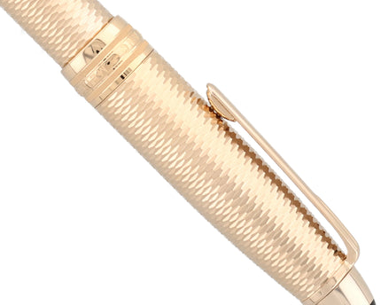 Montblanc Meisterstück Solitaire Geometry Champagne Füller No.146 LeGrand