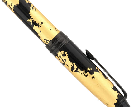 Montblanc Meisterstück Solitaire Gold Leaf Calligraphy Flex Nib Füller