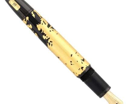 Montblanc Meisterstück Solitaire Gold Leaf Calligraphy Flex Nib Füller