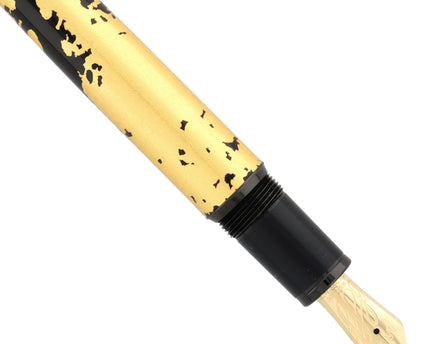 Montblanc Meisterstück Solitaire Gold Leaf Calligraphy Flex Nib Füller