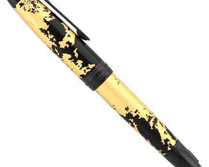 Montblanc Meisterstück Solitaire Gold Leaf Calligraphy Flex Nib Füller