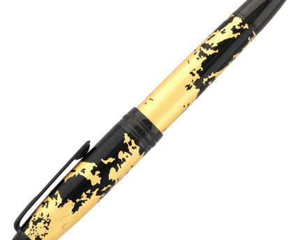 Montblanc Meisterstück Solitaire Gold Leaf Calligraphy Flex Nib Füller