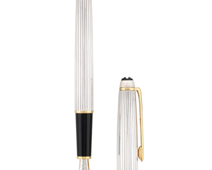 Montblanc Meisterstück Solitaire 925er Sterling Silber Füller No.144 Classique