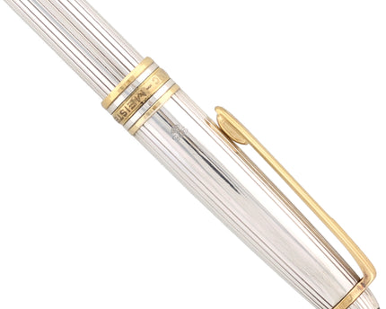 Montblanc Meisterstück Solitaire 925er Sterling Silber Füller No.144 Classique