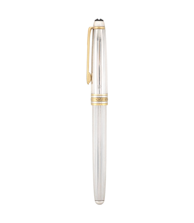 Montblanc Meisterstück Solitaire 925er Sterling Silber Füller No.144 Classique