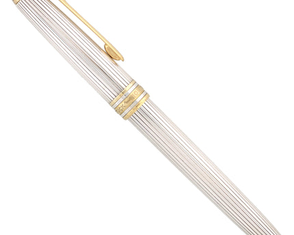 Montblanc Meisterstück Solitaire 925er Sterling Silber Füller No.144 Classique