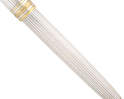 Montblanc Meisterstück Solitaire 925er Sterling Silber Füller No.144 Classique