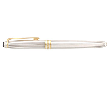 Montblanc Meisterstück Solitaire 925er Sterling Silber Füller No.144 Classique