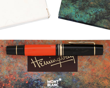 Montblanc Writers Edition 1992 Ernest Hemingway Füller