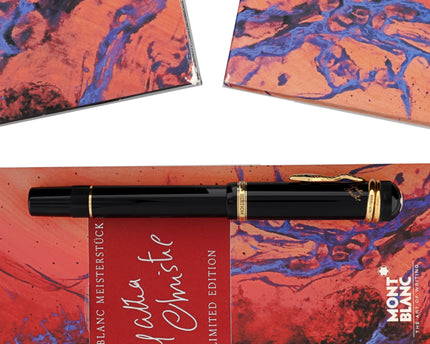Montblanc Writers Edition 1993 Agatah Christie Limited Edition 4810 Füller