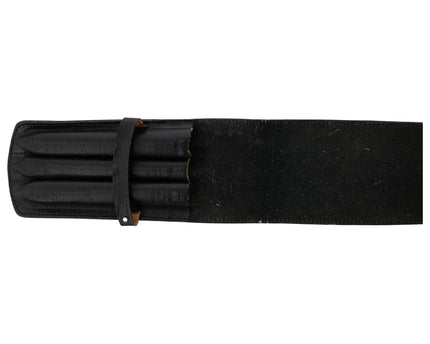 Montblanc Vintage 3er Lederetui Schwarz