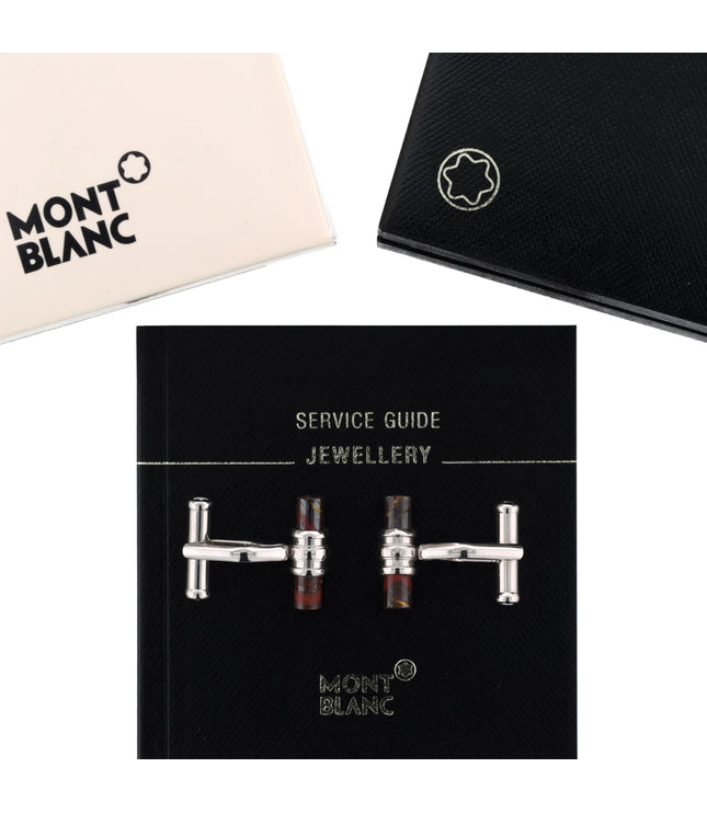 Montblanc Men's Jewellery Classic Collection Manschettenknöpfe Tiger Iron