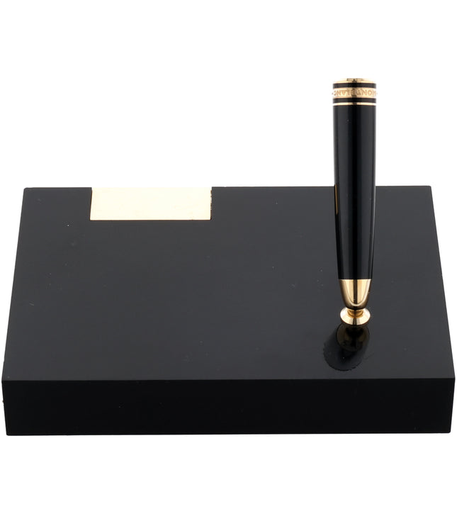 Montblanc Meisterstück Desk Accessoires Pen Stand Füller No.144 Classique Gold Coated