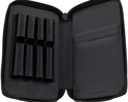 Montblanc Meisterstück Lederetui 4er Schwarz